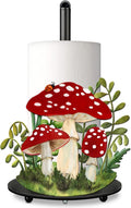 Mushroom Kitchen Decor Gifts, Mushroom Paper Towel Holder | Cute, Farmhouse, Bar, Kitchen, Bathroom Decorations, Housewarming Gifts