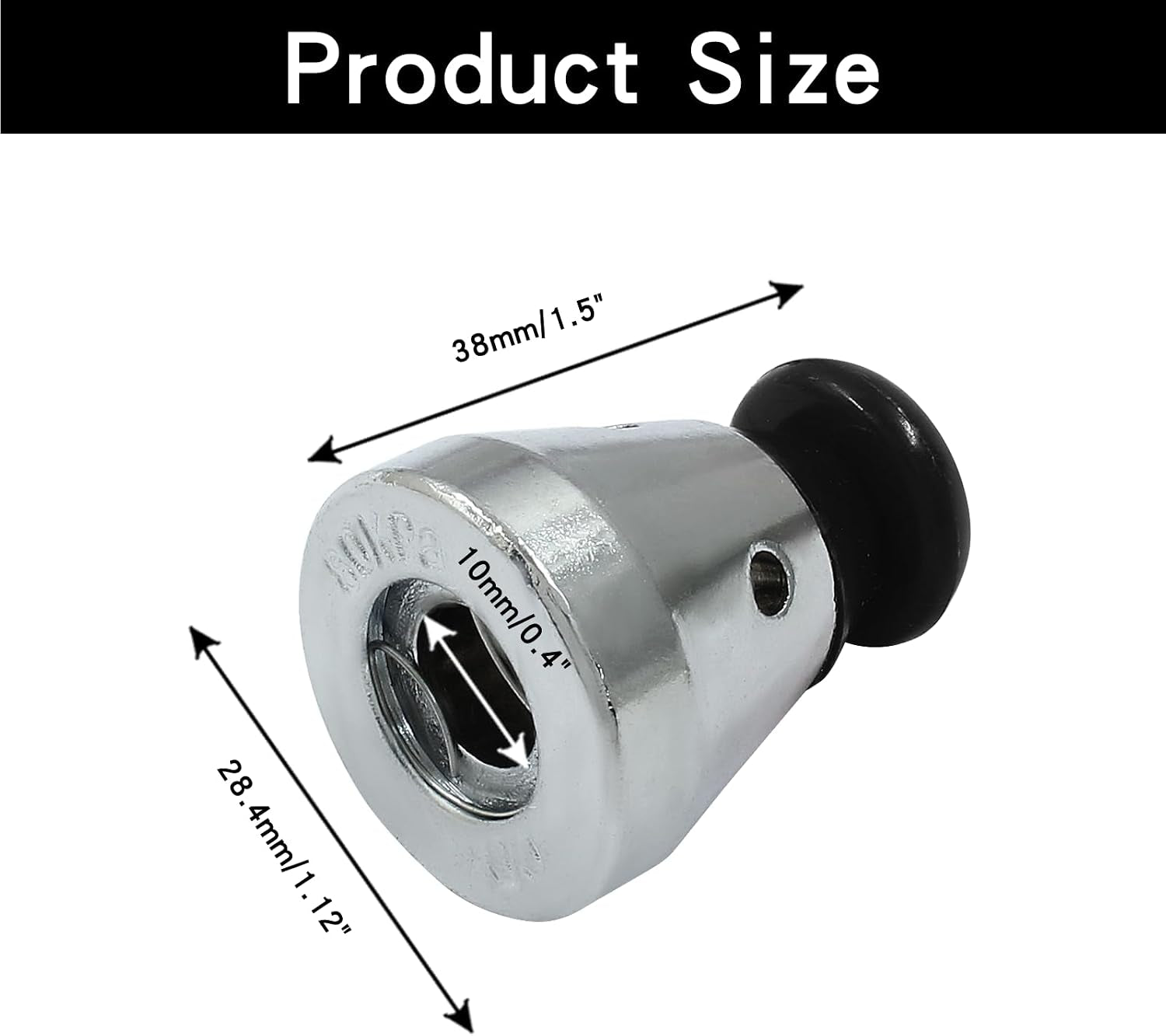 Pressure Cooker Relief Jigger Valve, Black Universal Pressure Cooker Safe Regulator 80KPA Replacement Exhaust Valve Accessories for Weight Pressure Control (4Pcs)