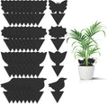 36 Pack Fungus Gnat Traps for House Plants, Sticky Traps for Indoor Outdoor Use to Get Rid of Whitefly Mosquitoes Fungus Gnats Thrips Leafminer Flying Insects Protect Your Plants (Black)