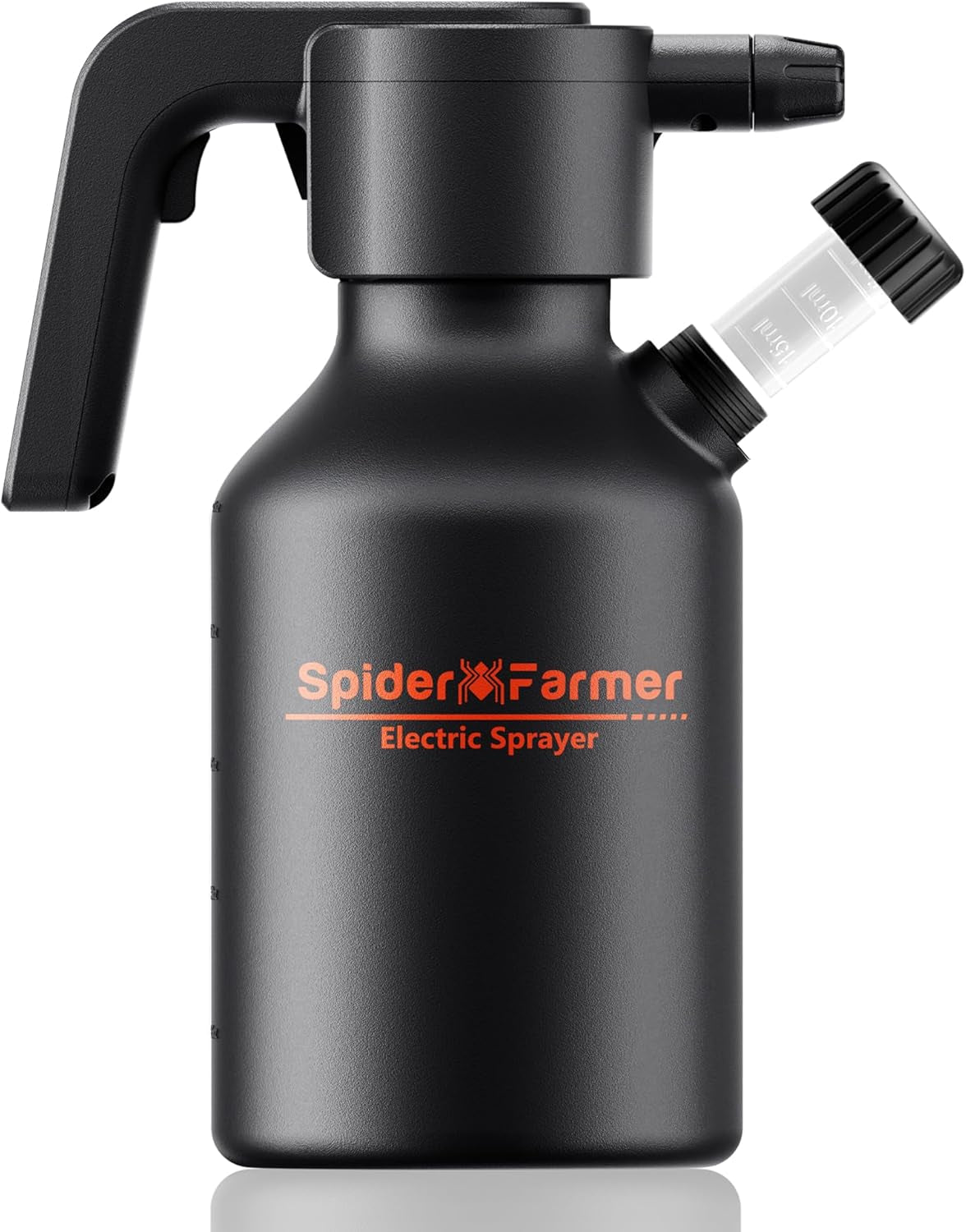 0.5 Gallon Electric Spray Bottle, 2500Mah Battery Powered Sprayer, Automatic Plant Mister with Adjustable Nozzle & Measuring Cup, Type-C Rechargeable for Indoor Outdoor Gardening