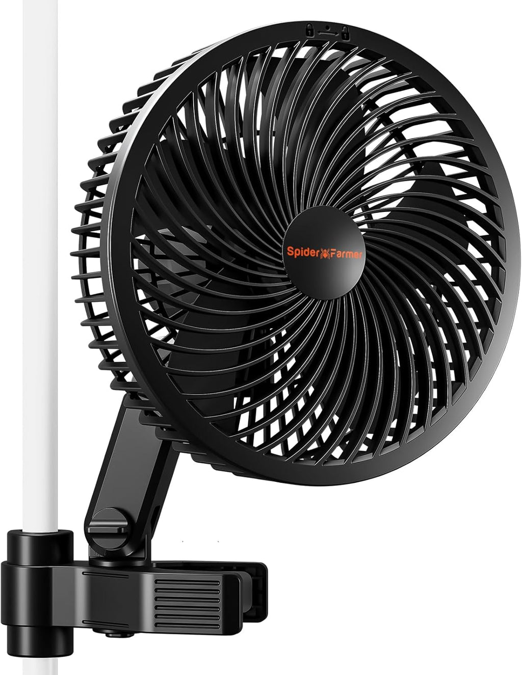 Grow Tent Clip Fan 6" with GGS AC10 Power Strip Kits Smart App-Based Controls Outlets