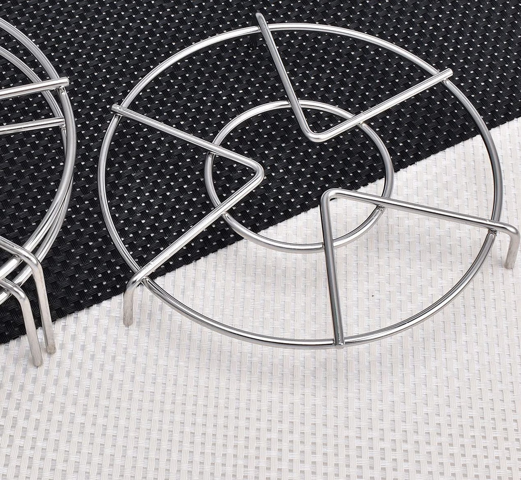 3 Pack 7 Inch Kitchen Trivet Stainless Steel Steaming Rack Pressure Cooker Steam Rack Stand,Steamer Baskets for Instant Pot Pressure Cooker by