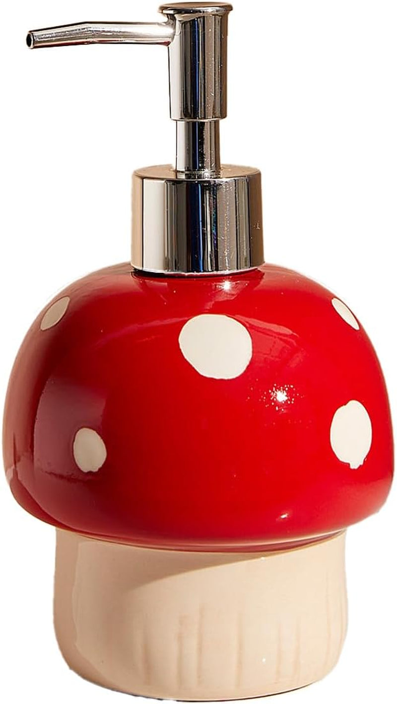 Cute Mushroom Soap Dispenser, Fun Hand Soap Pump, Mushroom Bathroom Decor, Cute Bathroom Decor, Mushroom Accessories, Mushroom Kitchen Decor, Mushroom Gifts