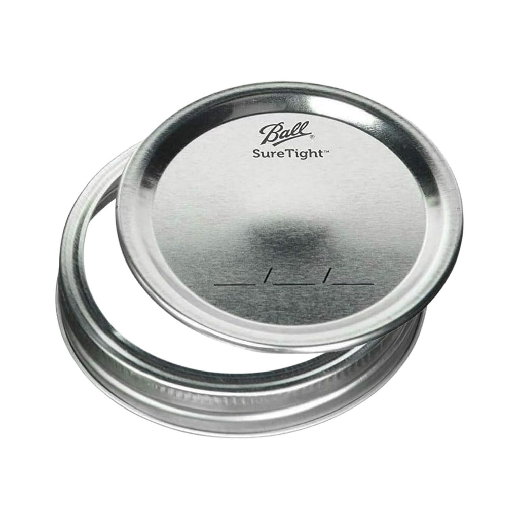 32 Oz Mason Jars, Wide Mouth Quart Canning Jars with Lids and Rings, 12-Pack Lar