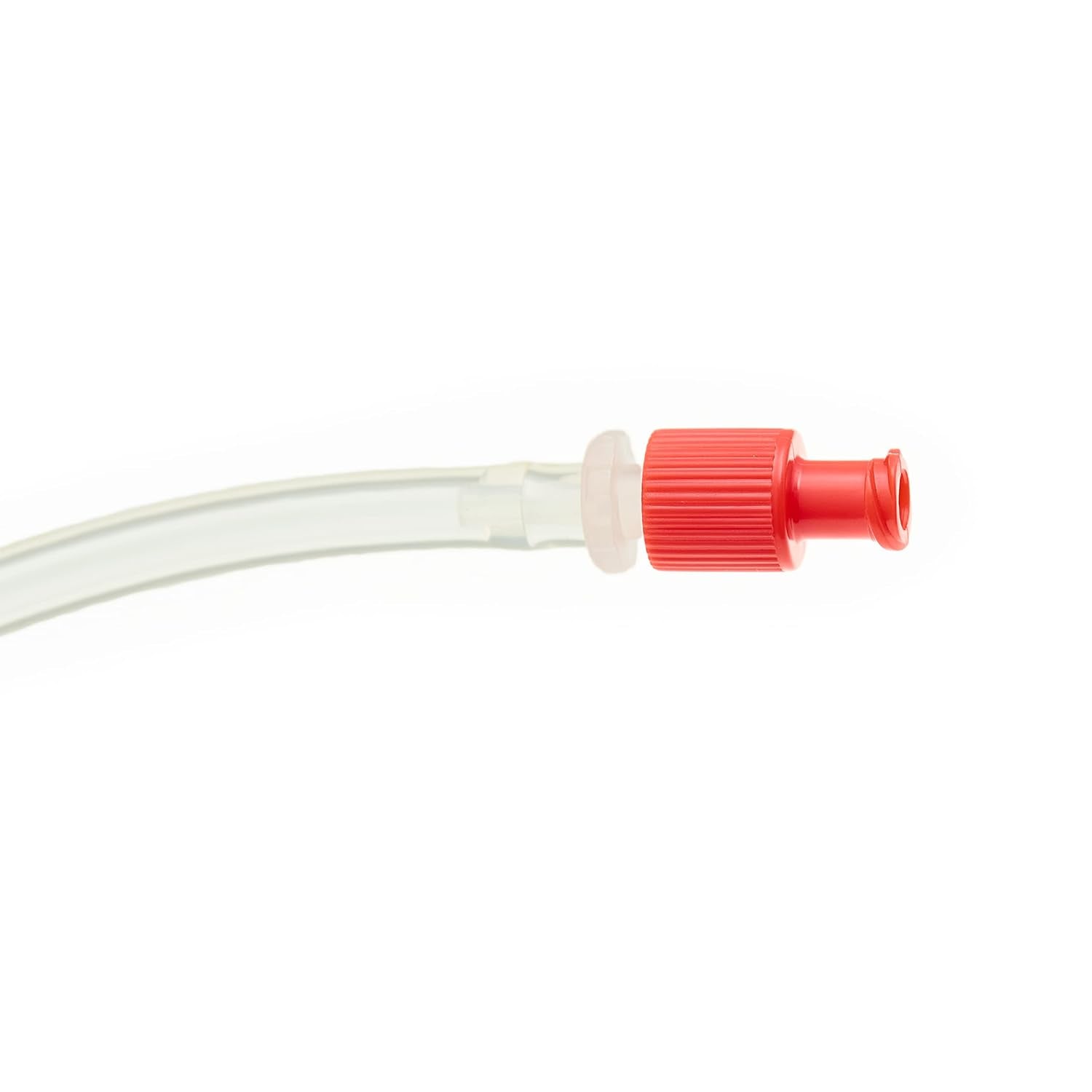 DMF Cap - Dual Male-Female Luer Lock Cap, Non-Sterile (Red, 100)