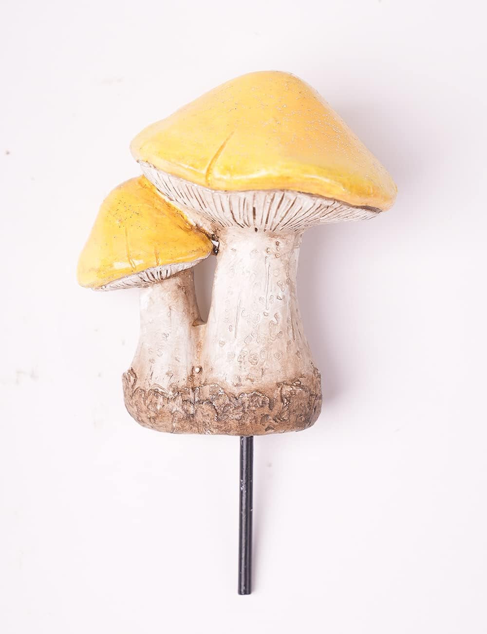 3Pcs Mushroom Statue Sculpture Fairy Figurine Garden Decor Gift for Home Outdoor Patio Yard Art Polyresin 6.3 Inch