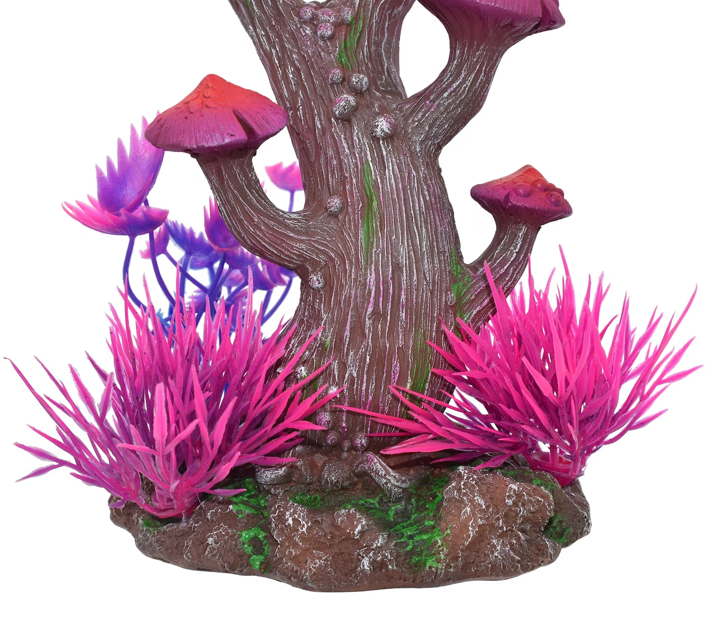 Aquarium Decor Pink Mushroom