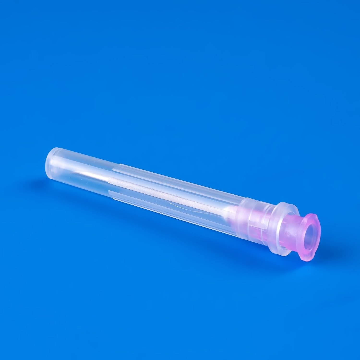 100 Pack 18 Ga 1 Inch Disposable Needles with Caps for Scientific and Industrial Dispensing Individually Wrapped