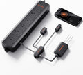 GGS AC5 Power Strip Kits, 5 AC App-Based Controls Outlets, 3 in 1 Soil Sensor, Temp Humid Light Sensor, for Indoor Grow Tent and Room