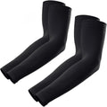 2 Pairs Arm Sleeves Compression UV Protection Cooling Sun Sleeves Tattoo Cover up Basketball Arm Sleeves Football