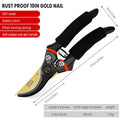 1Pc Multifunctional Pruning Shear Garden Tools Heavy Duty Ultra Sharp Hand Pruners, Professional Garden Scissors