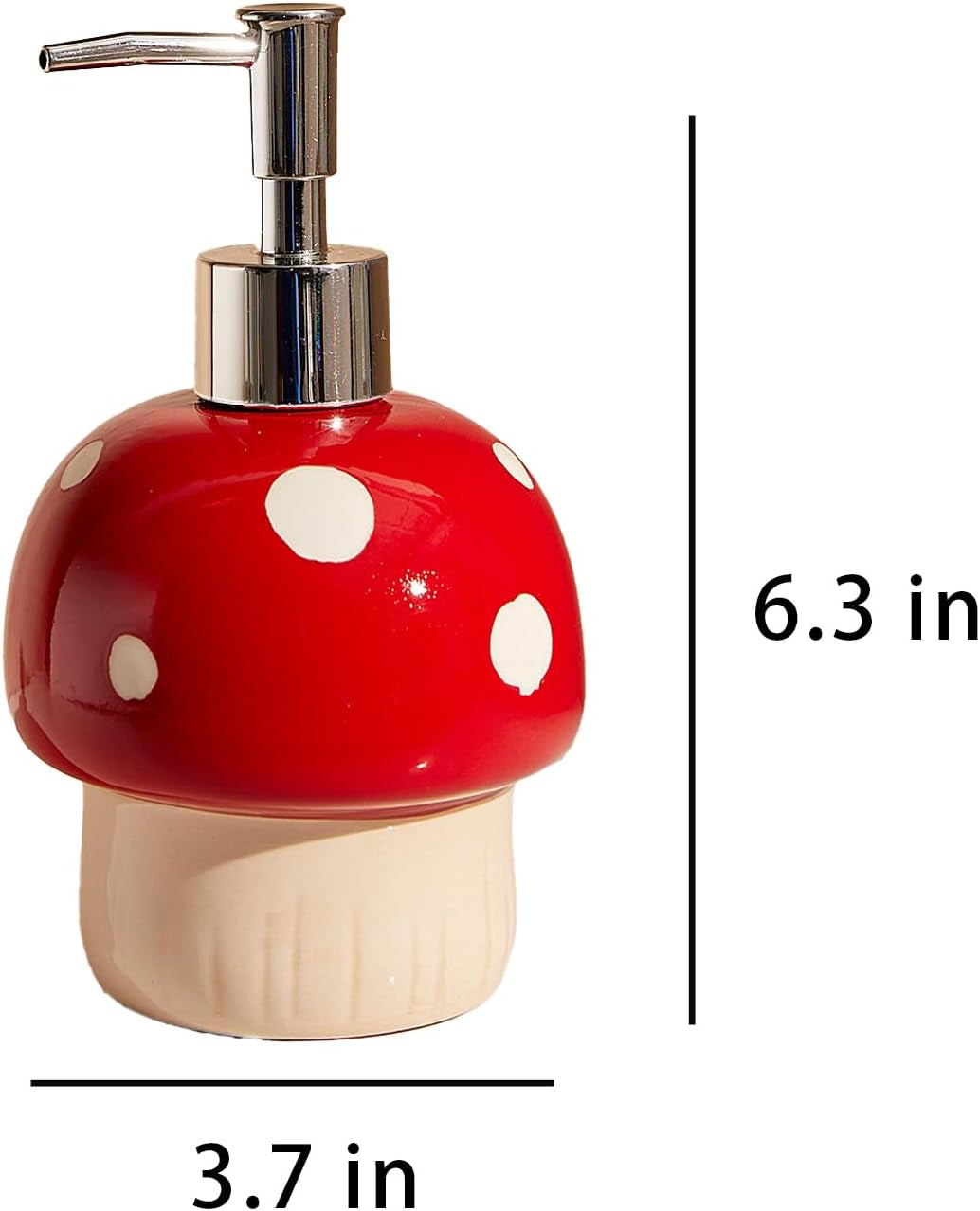 Cute Mushroom Soap Dispenser, Fun Hand Soap Pump, Mushroom Bathroom Decor, Cute Bathroom Decor, Mushroom Accessories, Mushroom Kitchen Decor, Mushroom Gifts