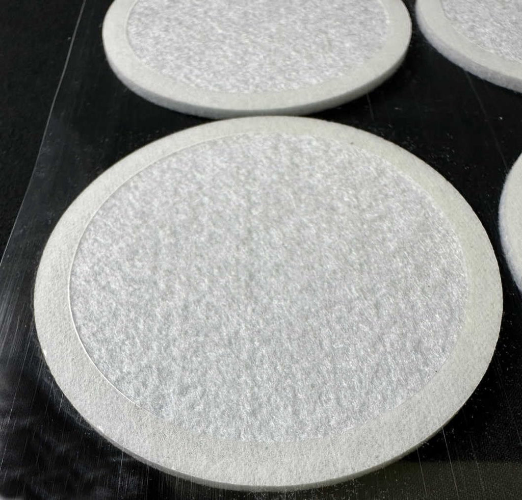 Microppose Original Synthetic Polyfil 2.5" Monotub Adhesive Filter Disks (6-Pack) (3)