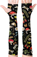 Gardening Sleeves for Women Leaf Sleeves to Cover Arms Sleeves Anti-Scratch Farm Sun Protection Cooling Sleeve