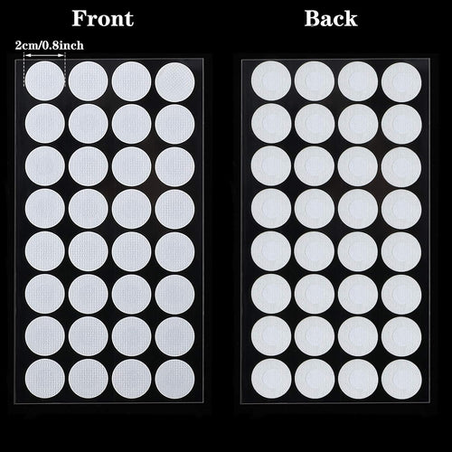 128 Pieces Synthetic Filter Paper Stickers 20 Mm 0.3 Mm Synthetic Filter Disc Tape Mushroom Applied under Mason Jar for Mushroom Cultivation