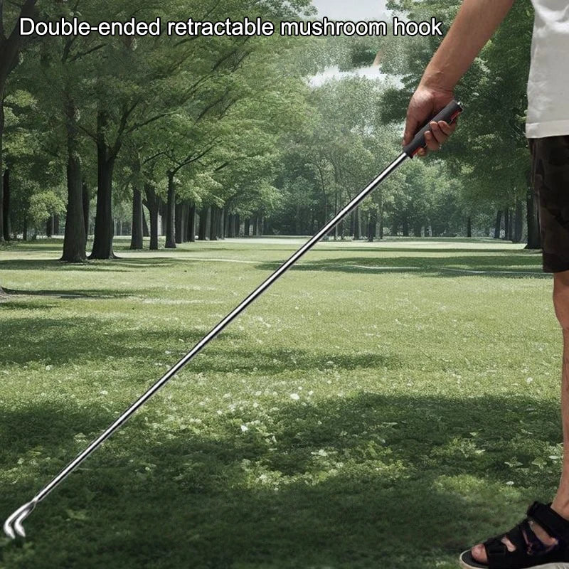 1/2Pcs Multipurpose Mushroom Harvester Non Slip Handle Adjustable Telescopic Mushroom Picking Tools Mushroom Foraging Picker